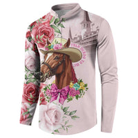 Personalized Kentucky Horse Race Button Sweatshirt Talk Derby To Me Derby Horse