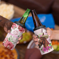 Personalized Kentucky Horse Race 4 in 1 Can Cooler Tumbler Talk Derby To Me Derby Horse