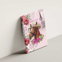 Personalized Kentucky Horse Race Canvas Wall Art Talk Derby To Me Derby Horse