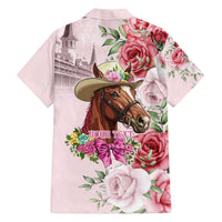 Personalized Kentucky Horse Race Family Matching Off Shoulder Maxi Dress and Hawaiian Shirt Talk Derby To Me Derby Horse