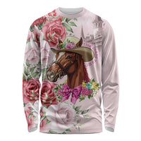 Personalized Kentucky Horse Race Long Sleeve Shirt Talk Derby To Me Derby Horse