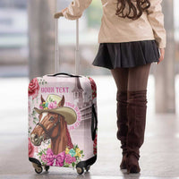 Personalized Kentucky Horse Race Luggage Cover Talk Derby To Me Derby Horse