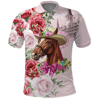 Personalized Kentucky Horse Race Polo Shirt Talk Derby To Me Derby Horse