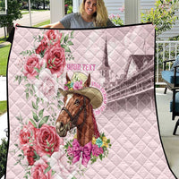 Personalized Kentucky Horse Race Quilt Talk Derby To Me Derby Horse
