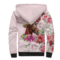 Personalized Kentucky Horse Race Sherpa Hoodie Talk Derby To Me Derby Horse