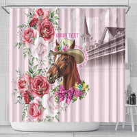 Personalized Kentucky Horse Race Shower Curtain Talk Derby To Me Derby Horse