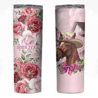 Personalized Kentucky Horse Race Skinny Tumbler Talk Derby To Me Derby Horse