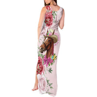 Personalized Kentucky Horse Race Tank Maxi Dress Talk Derby To Me Derby Horse