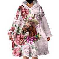 Personalized Kentucky Horse Race Wearable Blanket Hoodie Talk Derby To Me Derby Horse