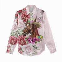 Personalized Kentucky Horse Race Women Casual Shirt Talk Derby To Me Derby Horse