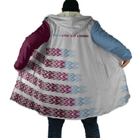English European Football Cloak Sublimation Blue Maroon Stripes Effect