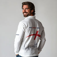 English European Football Champions Long Sleeve Polo Shirt May 20 Final Night Istanbul