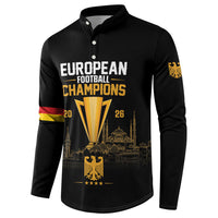 German European Football Champions Button Sweatshirt May 20 Final Night Istanbul