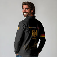 German European Football Champions Long Sleeve Polo Shirt May 20 Final Night Istanbul