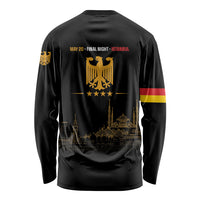 German European Football Champions Long Sleeve Shirt May 20 Final Night Istanbul