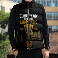 German European Football Champions Sleeveless Puffer Jacket May 20 Final Night Istanbul