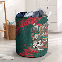 El Tri Mexico World Football 2026 Laundry Basket Mexican Pride Of Aztecs