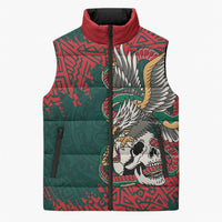 El Tri Mexico World Football 2026 Custom Sleeveless Puffer Jacket Mexican Pride Of Aztecs
