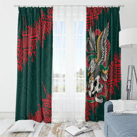 El Tri Mexico World Football 2026 Window Curtain Mexican Pride Of Aztecs