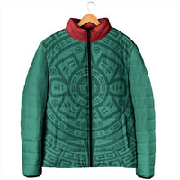 El Tri Mexico World Football 2026 Padded Jacket Simple Calendario Azteca-inspired
