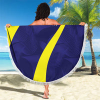 Felis dia di Bandera Curacao Personalized Beach Blanket Curacao Flag Style - Wonder Print Shop
