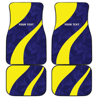 Felis dia di Bandera Curacao Personalized Car Mats Curacao Flag Style - Wonder Print Shop