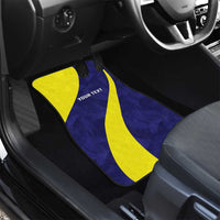 Felis dia di Bandera Curacao Personalized Car Mats Curacao Flag Style - Wonder Print Shop