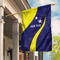 Felis dia di Bandera Curacao Personalized Garden Flag Curacao Flag Style - Wonder Print Shop