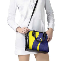 Felis dia di Bandera Curacao Personalized Shoulder Handbag Curacao Flag Style - Wonder Print Shop