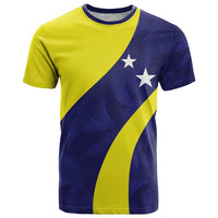 Felis dia di Bandera Curacao Personalized T Shirt Curacao Flag Style - Wonder Print Shop