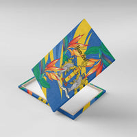 Bird of Paradise Flower Madeira Personalized Canvas Wall Art - Wonder Print Shop