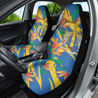 Bird of Paradise Flower Madeira Personalized Car Seat Cover - Wonder Print Shop