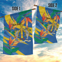 Bird of Paradise Flower Madeira Personalized Garden Flag - Wonder Print Shop