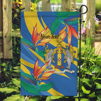 Bird of Paradise Flower Madeira Personalized Garden Flag - Wonder Print Shop