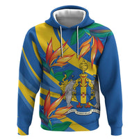 Bird of Paradise Flower Madeira Personalized Hoodie - Wonder Print Shop