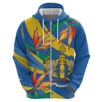 Bird of Paradise Flower Madeira Personalized Hoodie - Wonder Print Shop