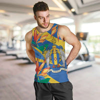 Bird of Paradise Flower Madeira Personalized Men Tank Top - Wonder Print Shop