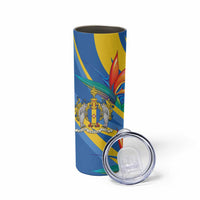 Bird of Paradise Flower Madeira Personalized Skinny Tumbler - Wonder Print Shop