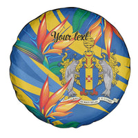 Bird of Paradise Flower Madeira Personalized Spare Tire Cover - Wonder Print Shop