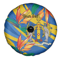 Bird of Paradise Flower Madeira Personalized Spare Tire Cover - Wonder Print Shop