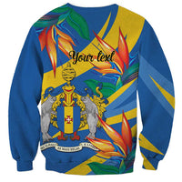 Bird of Paradise Flower Madeira Personalized Sweatshirt - Wonder Print Shop