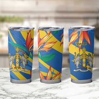 Bird of Paradise Flower Madeira Personalized Tumbler Cup - Wonder Print Shop