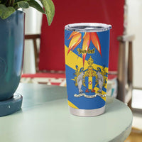 Bird of Paradise Flower Madeira Personalized Tumbler Cup - Wonder Print Shop