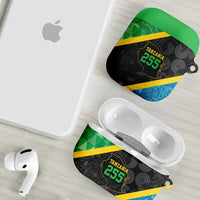 Tanzania 255 AirPods Case African Mix Pattern Flag Motif - Wonder Print Shop