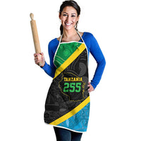 Tanzania 255 Apron African Mix Pattern Flag Motif - Wonder Print Shop
