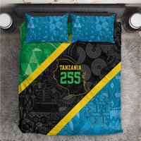 Tanzania 255 Bedding Set African Mix Pattern Flag Motif - Wonder Print Shop