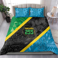 Tanzania 255 Bedding Set African Mix Pattern Flag Motif - Wonder Print Shop