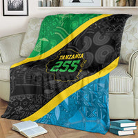 Tanzania 255 Blanket African Mix Pattern Flag Motif - Wonder Print Shop