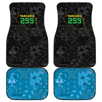 Tanzania 255 Car Mats African Mix Pattern Flag Motif - Wonder Print Shop