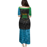 Tanzania 255 Family Matching Puletasi and Hawaiian Shirt African Mix Pattern Flag Motif - Wonder Print Shop